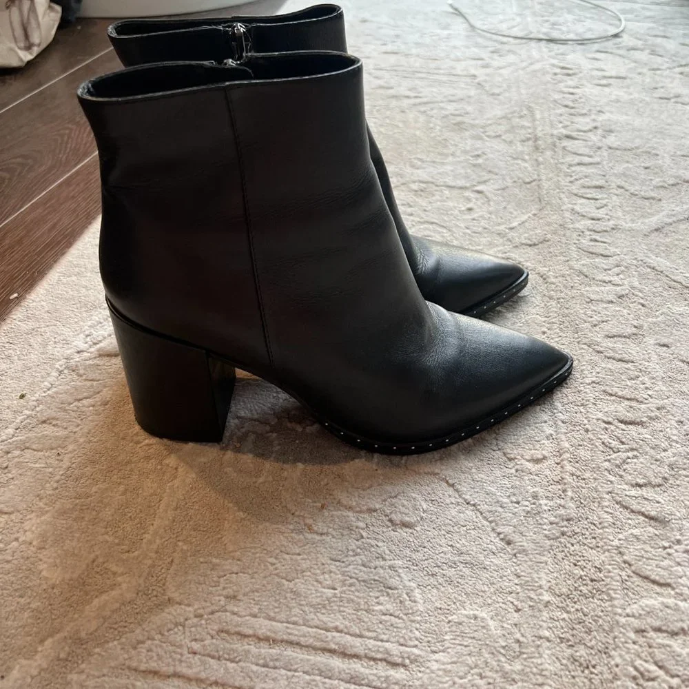 Tony Bianco Bailey Ankle Boot Black 9 - Picture 6 of 8